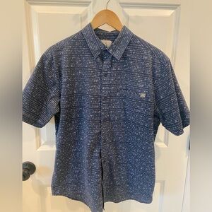 Men’s Ascend Short Sleeve Dress Shirt Size M (EUC)